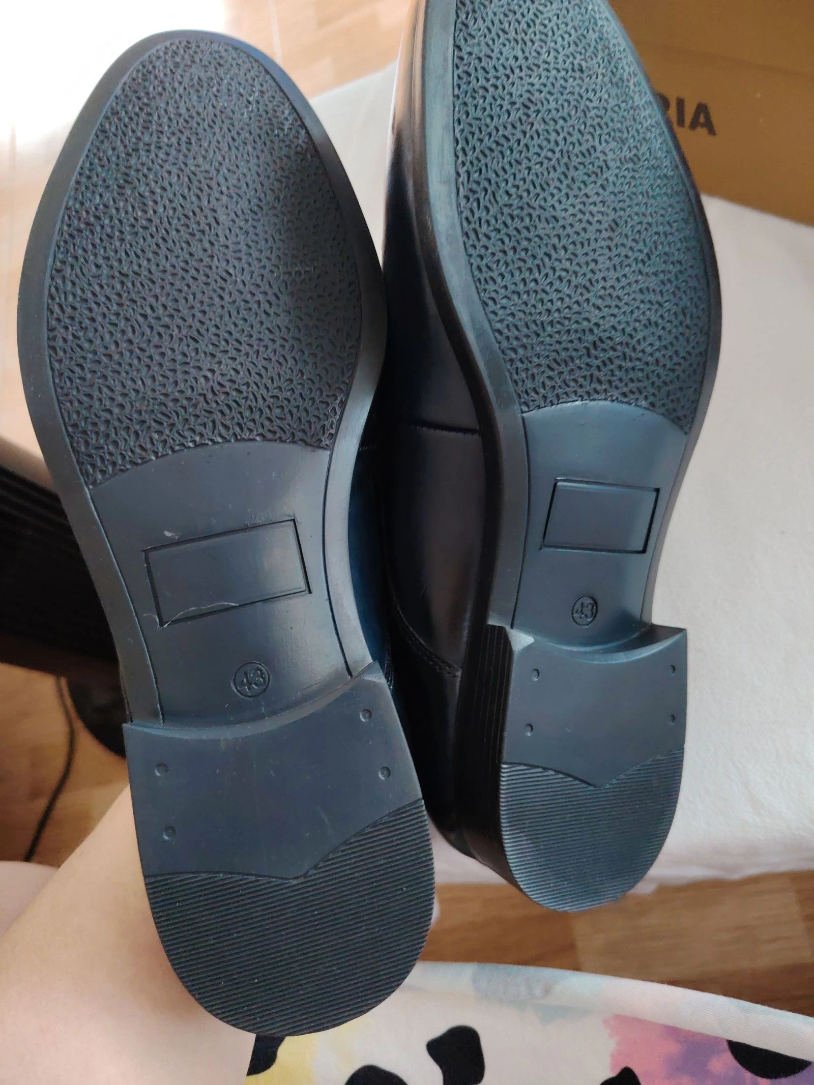 Sapatos de couro La Cuoieria homem tamanho 43 – photo 6